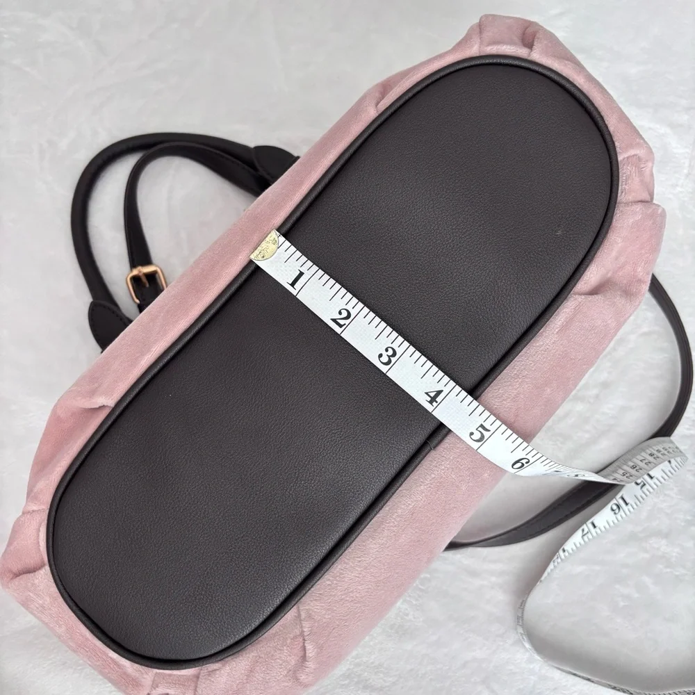 JUICY COUTURE The Key To Juicy Pink Satchel Handbag--NWT